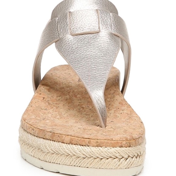 Vince Flint 2 Espadrille Cork Layered Sandal - Picture 5 of 16